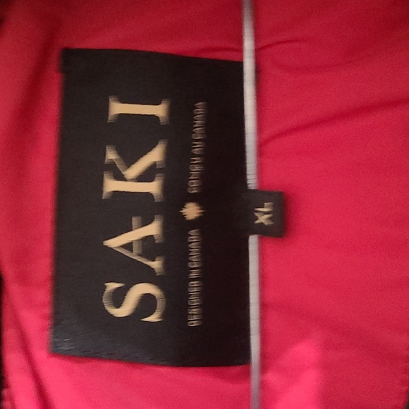 NWT XL red Saki winter jacket - Picture 3 of 5